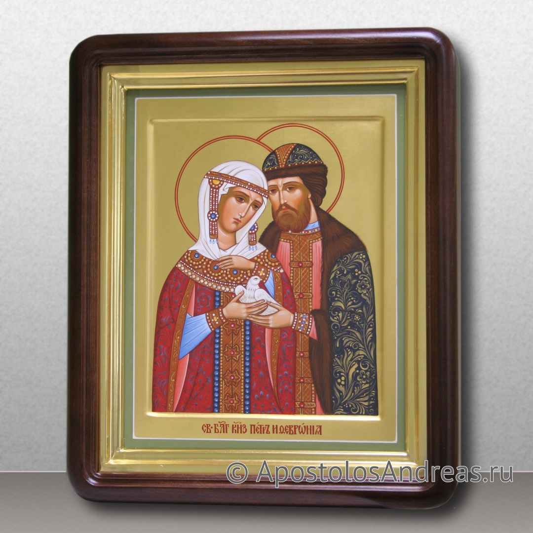 Икона Петр и Феврония Муромские, чудотворцы | Образец № 45