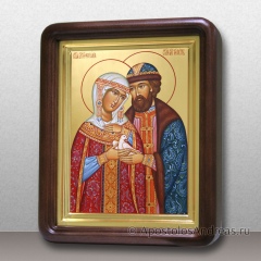 Икона Петр и Феврония Муромские, чудотворцы, миниатюра № 48