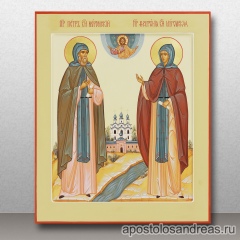 Икона Петр и Феврония Муромские, чудотворцы, миниатюра № 4