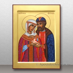 Икона в наличии — Петр и Феврония Муромские, чудотворцы