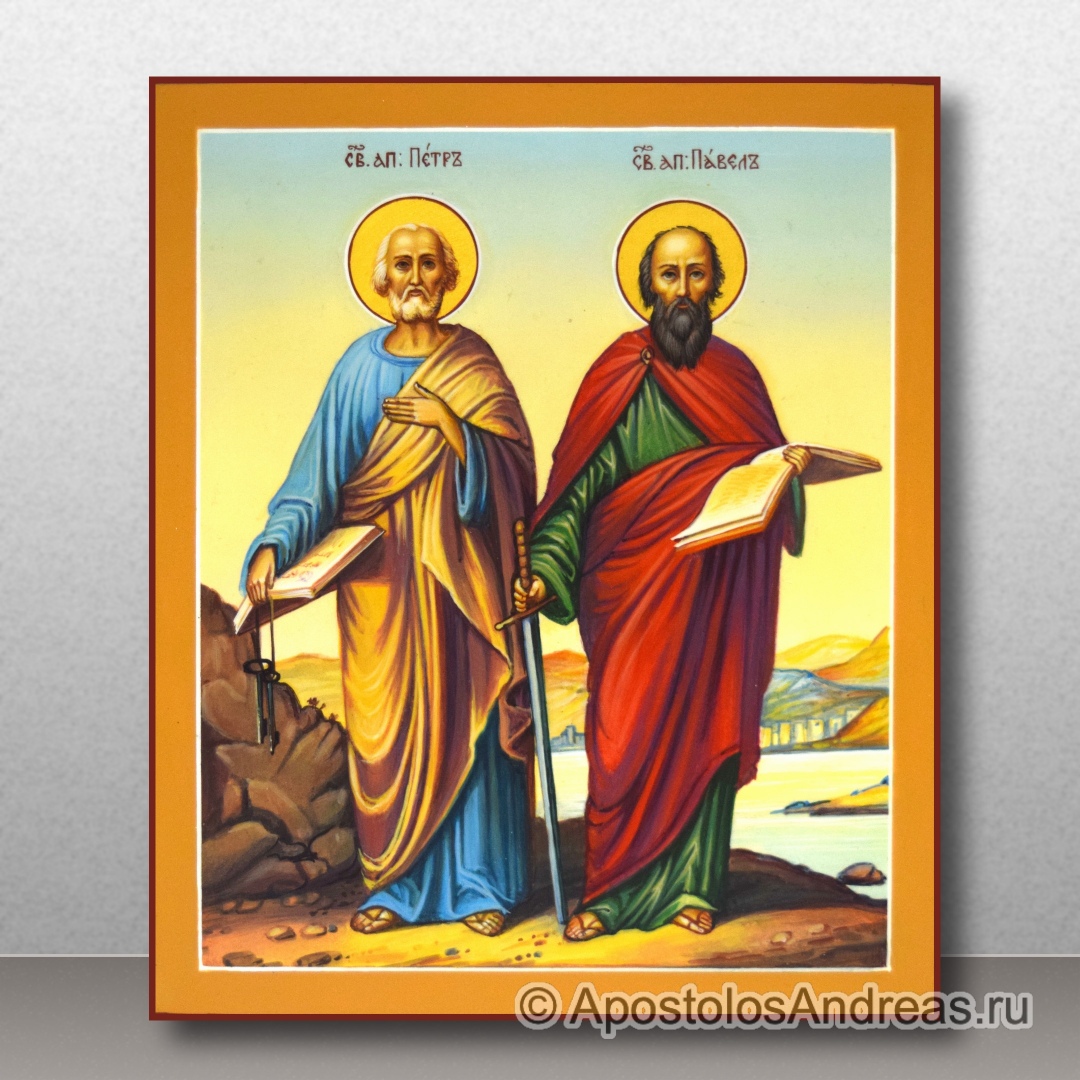 Икона Петр и Павел апостолы | Образец № 2