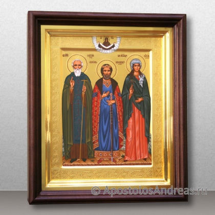 Рукописная икона Семейная икона #21