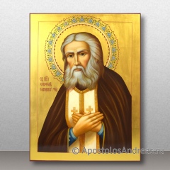 Икона Серафим Саровский, преподобный, миниатюра № 10