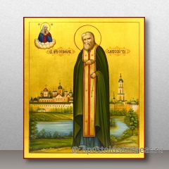 Икона Серафим Саровский, преподобный, миниатюра № 11