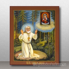 Икона Серафим Саровский, преподобный, миниатюра № 5