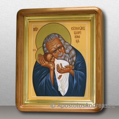 Рукописная икона Симеон Богоприимец, праведный