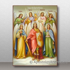Икона Собор архистратига Михаила, миниатюра № 4