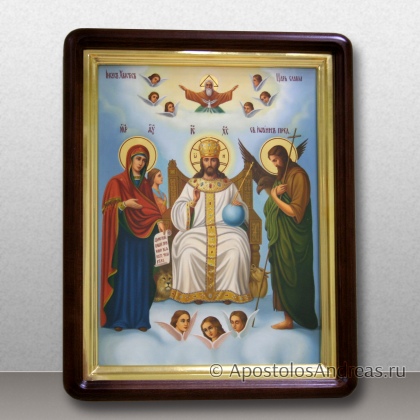 Рукописная икона Иисус Христос 