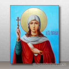 Икона Татьяна Римская, дева, диакониса, мученица, миниатюра № 2