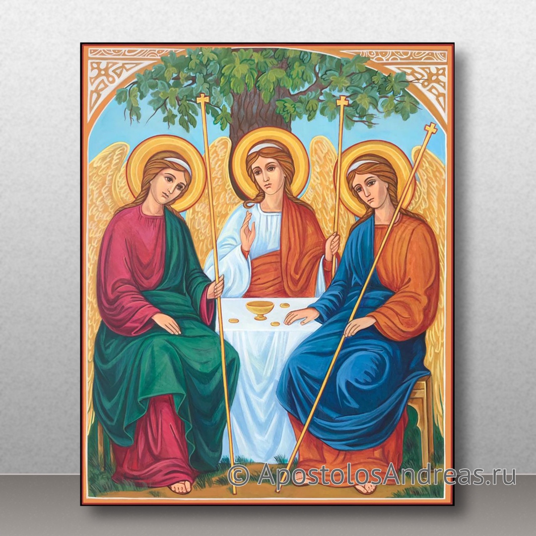 Икона Святая Троица (реализм) | Образец № 4