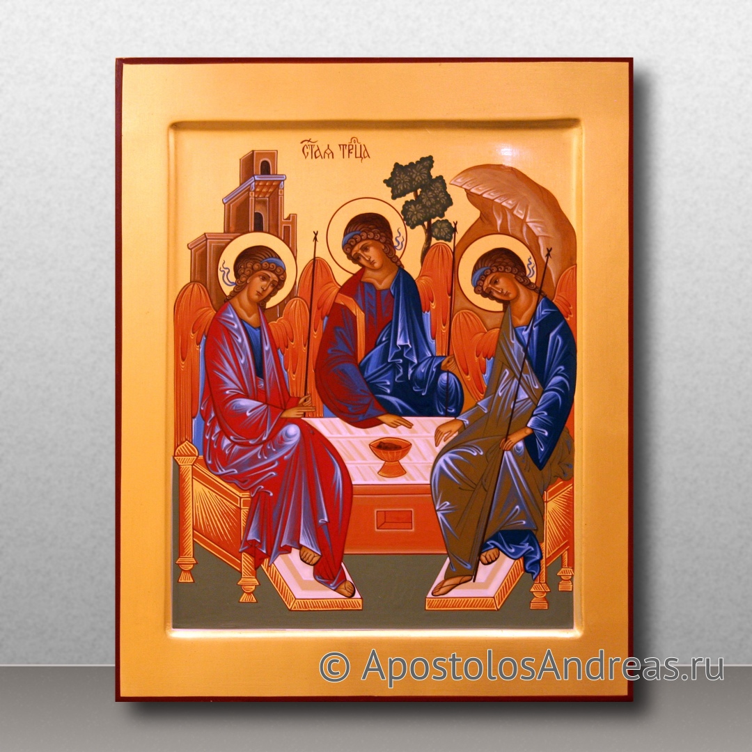 Икона Святая Троица (Рублевская) | Образец № 16