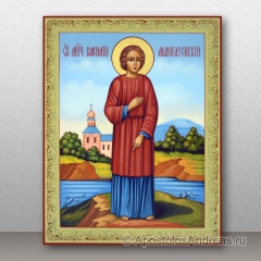 Икона Василий Мангазейский, мученик, миниатюра № 1