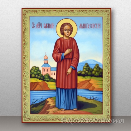 Образ Василий Мангазейский, мученик