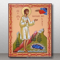 Икона Василий Мангазейский, мученик, миниатюра № 3