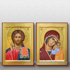 Икона Венчальная пара #23, миниатюра № 1