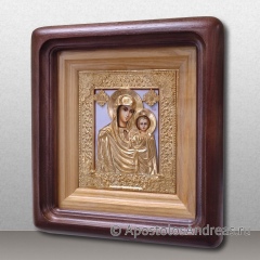 Икона Венчальная пара #32 (в киотах, под ризами), миниатюра № 2