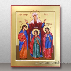 Икона Вера, Надежда, Любовь и мать их София, мученицы, миниатюра № 10