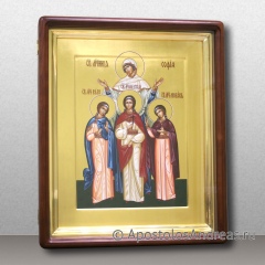 Икона Вера, Надежда, Любовь и мать их София, мученицы, миниатюра № 7