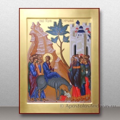Икона Вход Господень в Иерусалим, миниатюра № 2