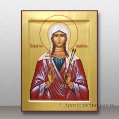 Икона Виктория Кордувийская (с золочением фона), миниатюра № 4