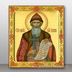 Икона Владимир равноапостольный, великий князь, миниатюра № 1