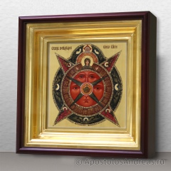 Икона Всевидящее око Божие, в киоте с двойной рамой, миниатюра № 3