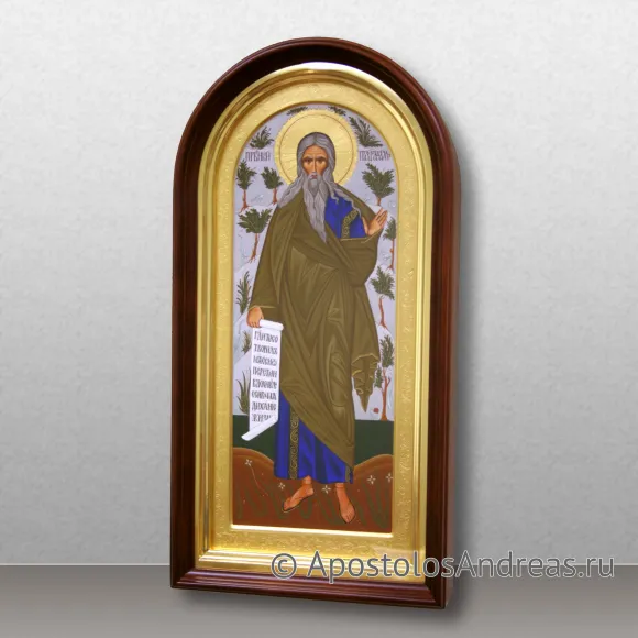 Рукописная икона Адам праотец