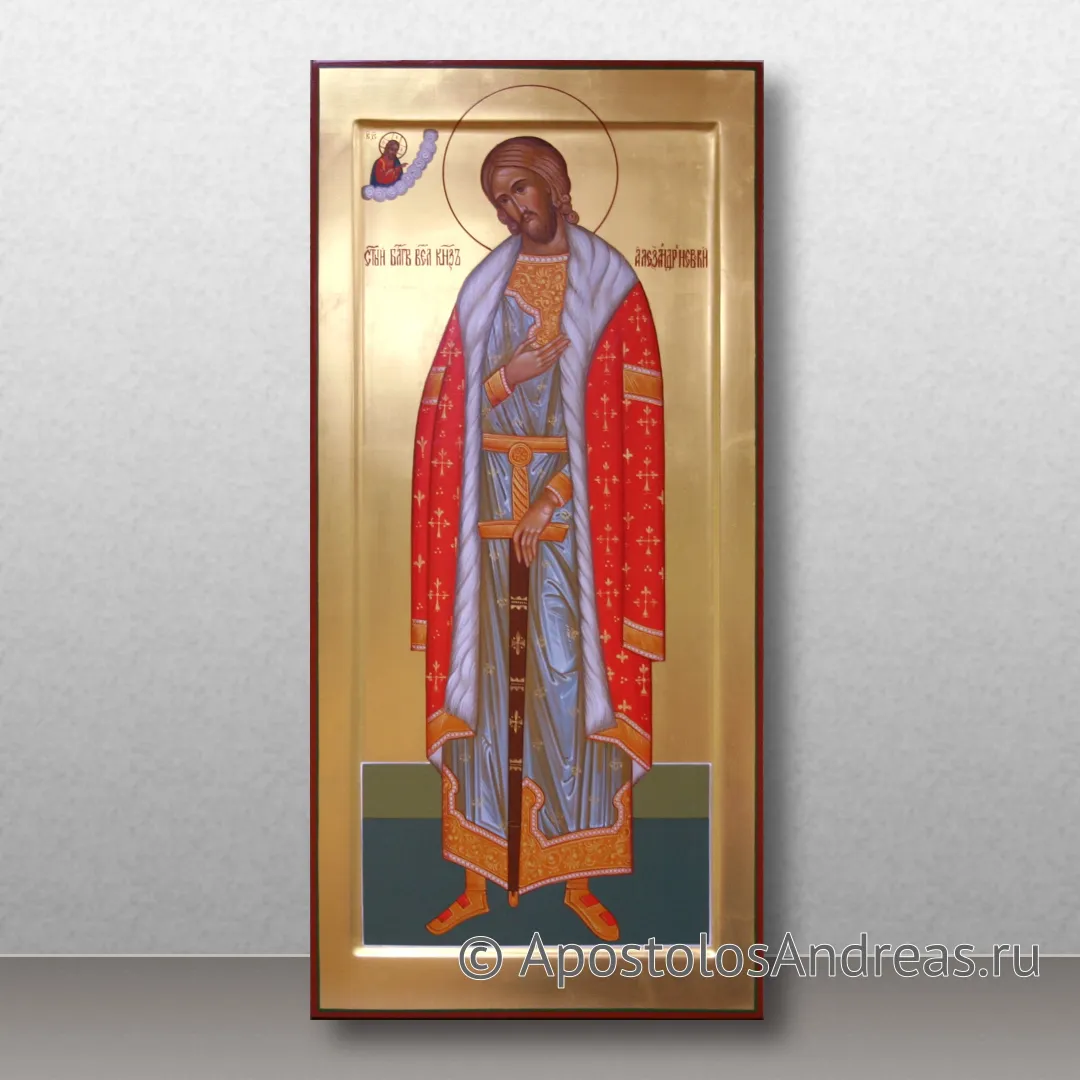 Икона Александр Невский, благоверный великий князь, образец № 23