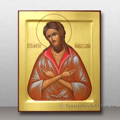 Именная икона Алексий человек Божий, миниатюра № 12