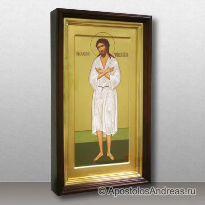 Мерная икона в киоте Алексий человек Божий — миниатюра № 2