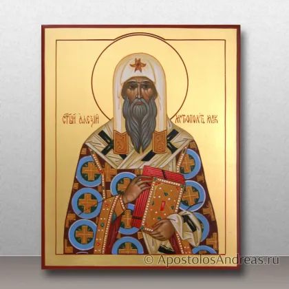 Икона Алексий митрополит Московский — миниатюра № 4