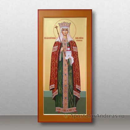 Икона Ангелина Сербская (с золочением ковчега) — миниатюра № 12
