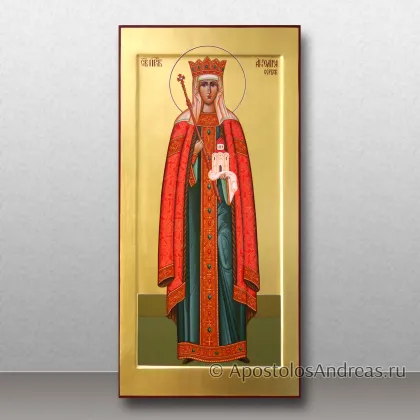 Икона Ангелина Сербская, королева, преподобная — миниатюра № 8