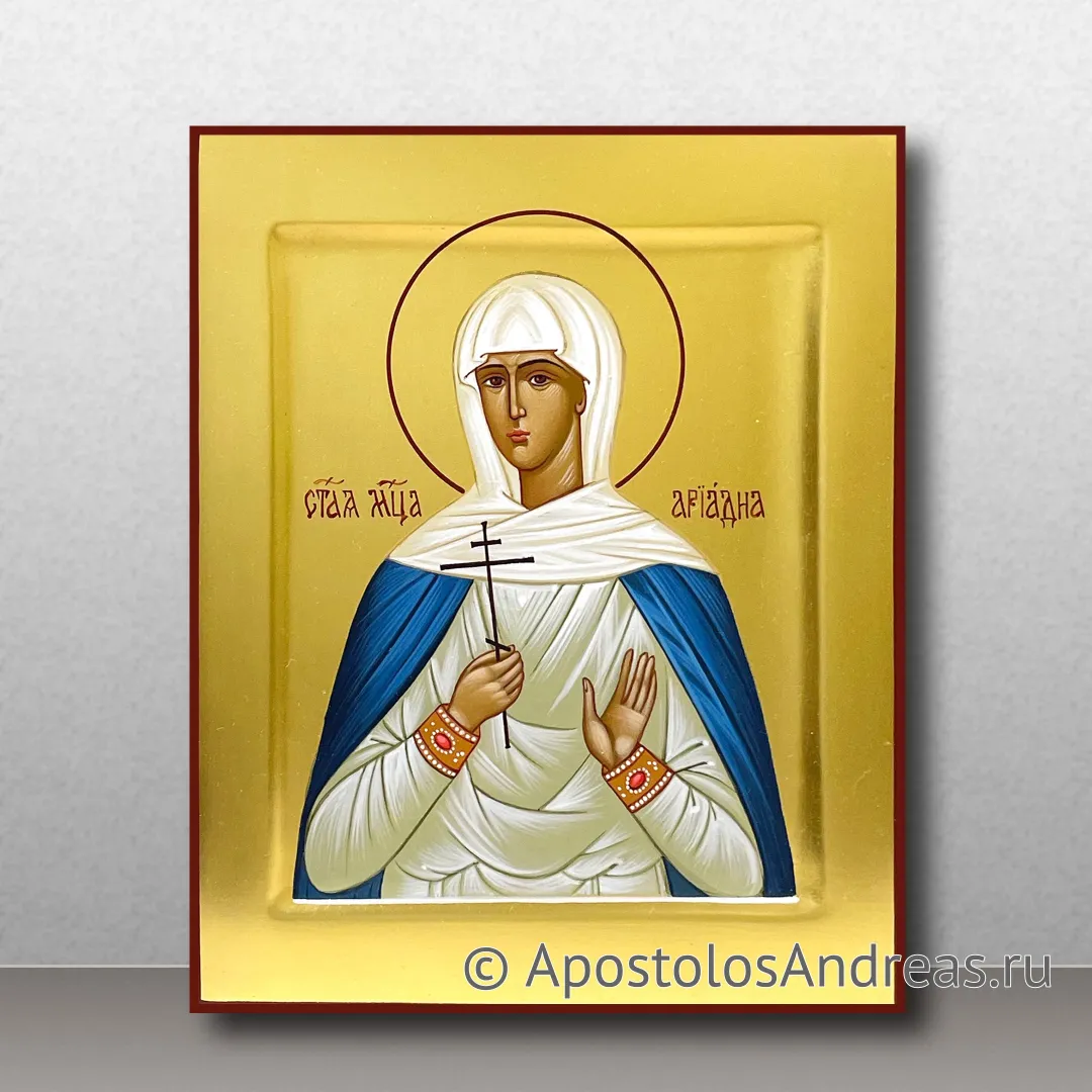 Икона Ариадна Промисская, мученица, 13х16, 2022 — образец № 5
