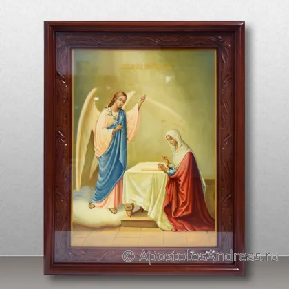 Икона Благовещение Пресвятой Богородицы (реализм) — миниатюра № 4
