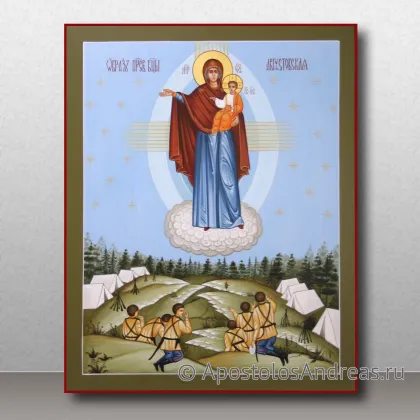 Икона Августовская Божия Матерь — миниатюра № 3