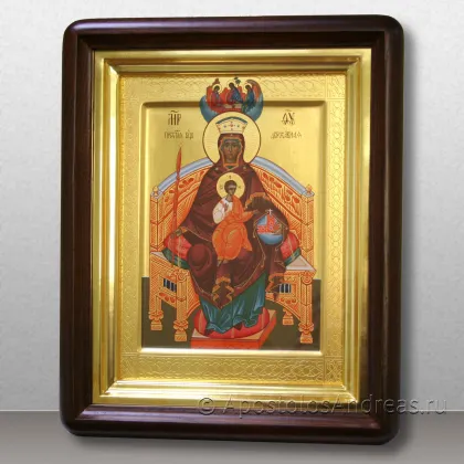 Икона Державная Божия Матерь — миниатюра № 3