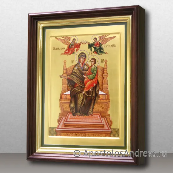 Рукописная икона Экономисса