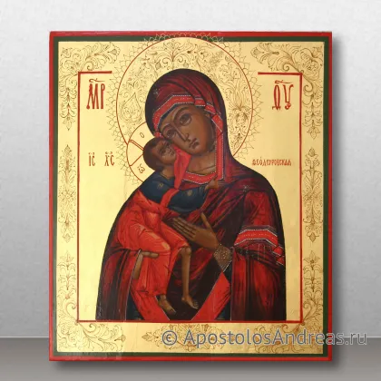 Икона Феодоровская Божия Матерь, миниатюра № 4