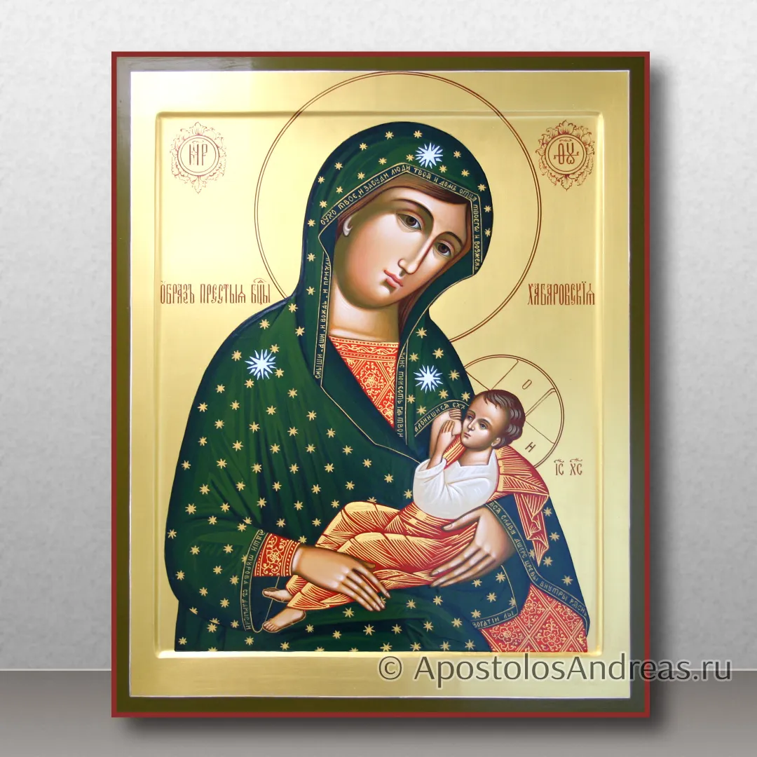 Икона Блаженное чрево (Хабаровская), 30х40, 2024 — образец № 1