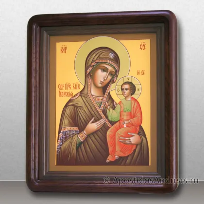 Икона Иверской Божьей Матери (в киоте), миниатюра № 18