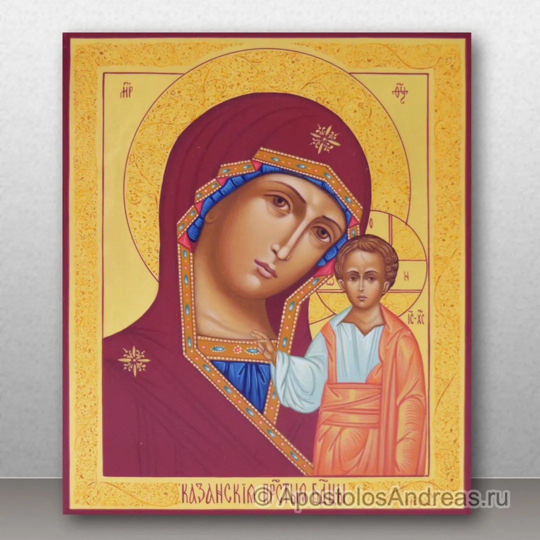 Икона Казанская Божия Матерь, образец № 2