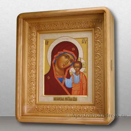Икона Казанская Божия Матерь, миниатюра № 45