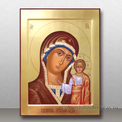 Икона Казанская Божия Матерь, миниатюра № 50