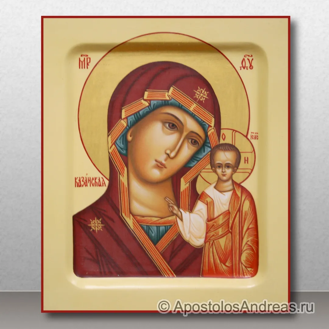 Икона Казанская Божия Матерь, образец № 8