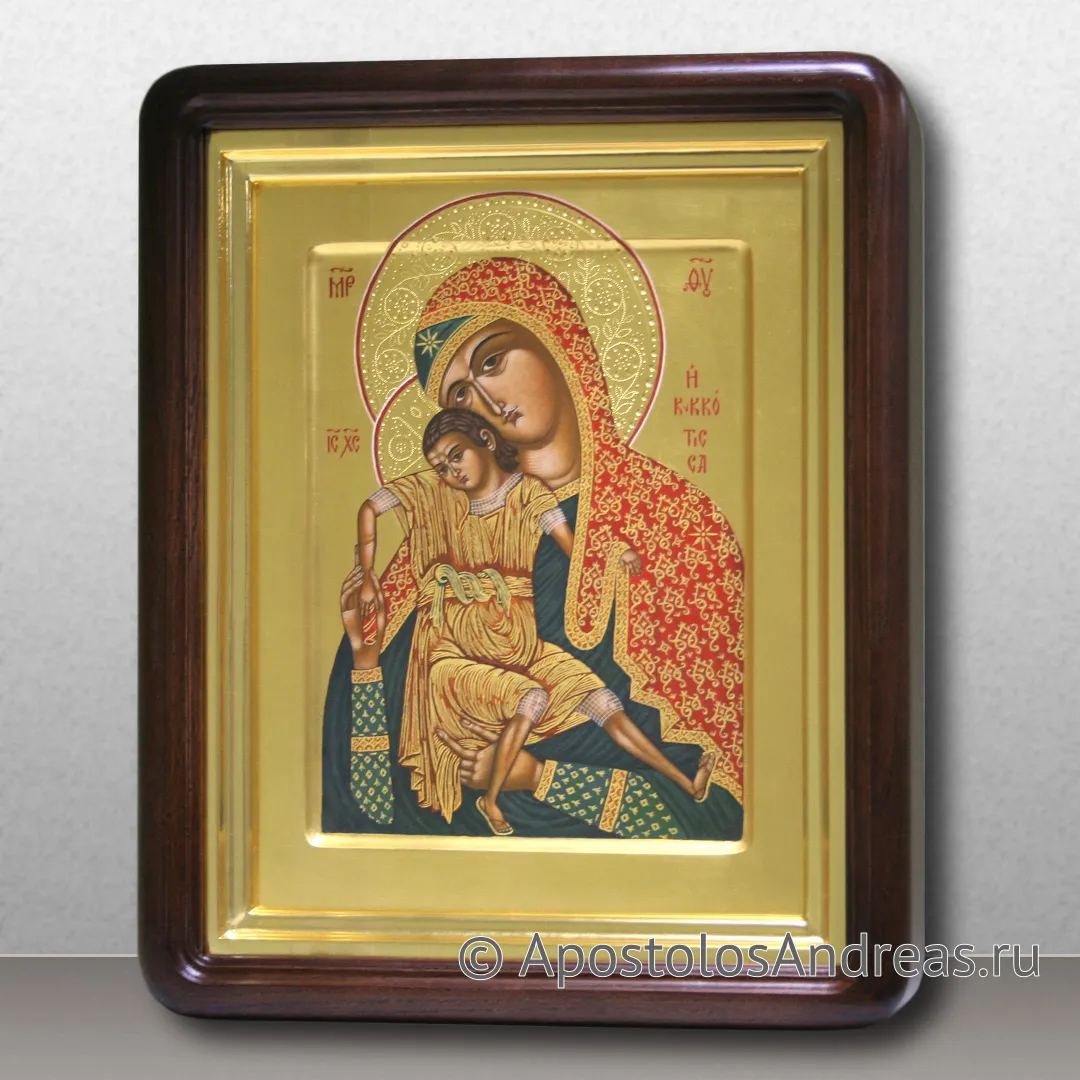 Икона Киккская Божия Матерь (Милостивая), 2024 — образец № 3