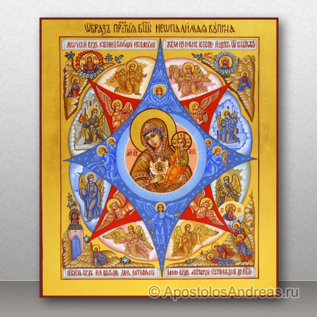 Икона Неопалимая купина — образец № 1