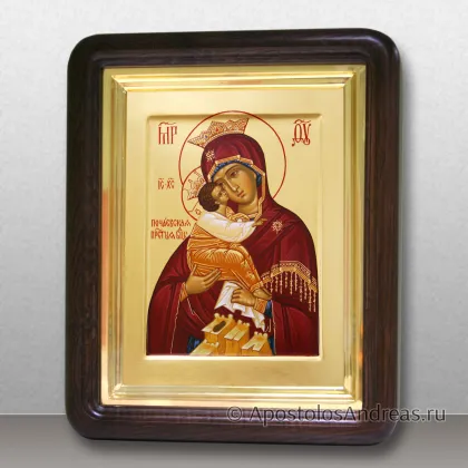Икона Почаевская Божья Матерь, в киоте — миниатюра № 7