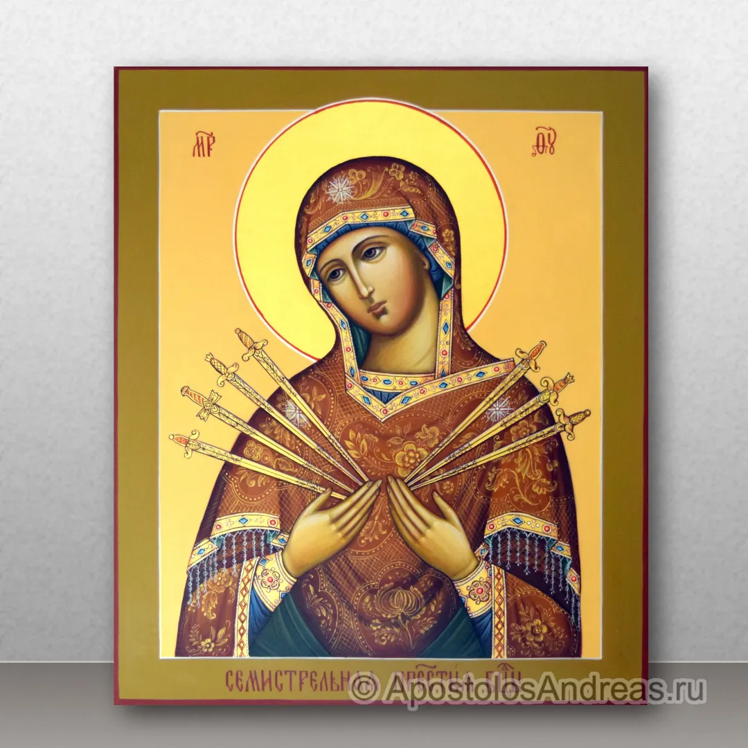 Икона Семистрельная Божия Матерь — образец № 1