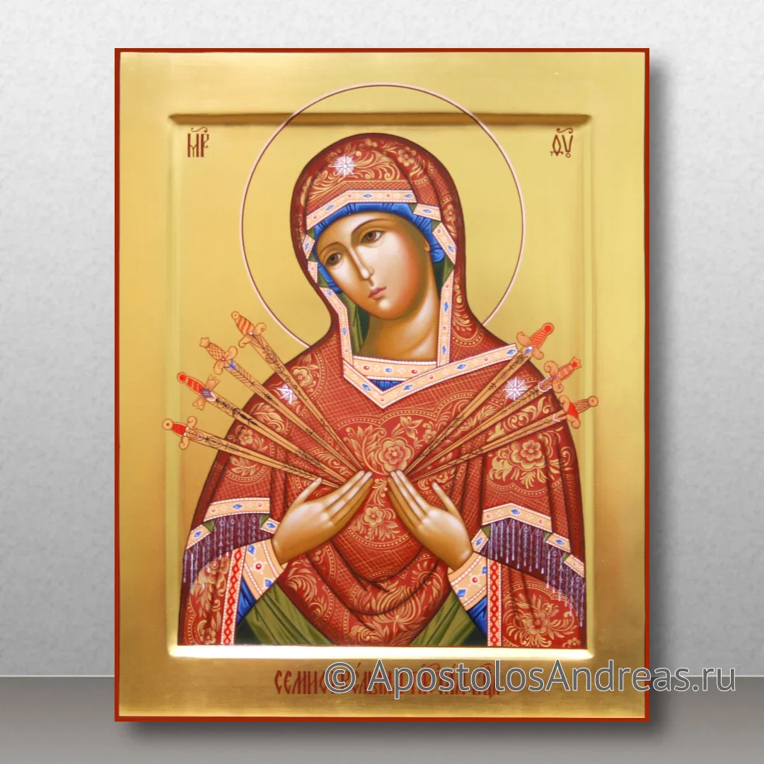Икона Семистрельная Божия Матерь — образец № 10